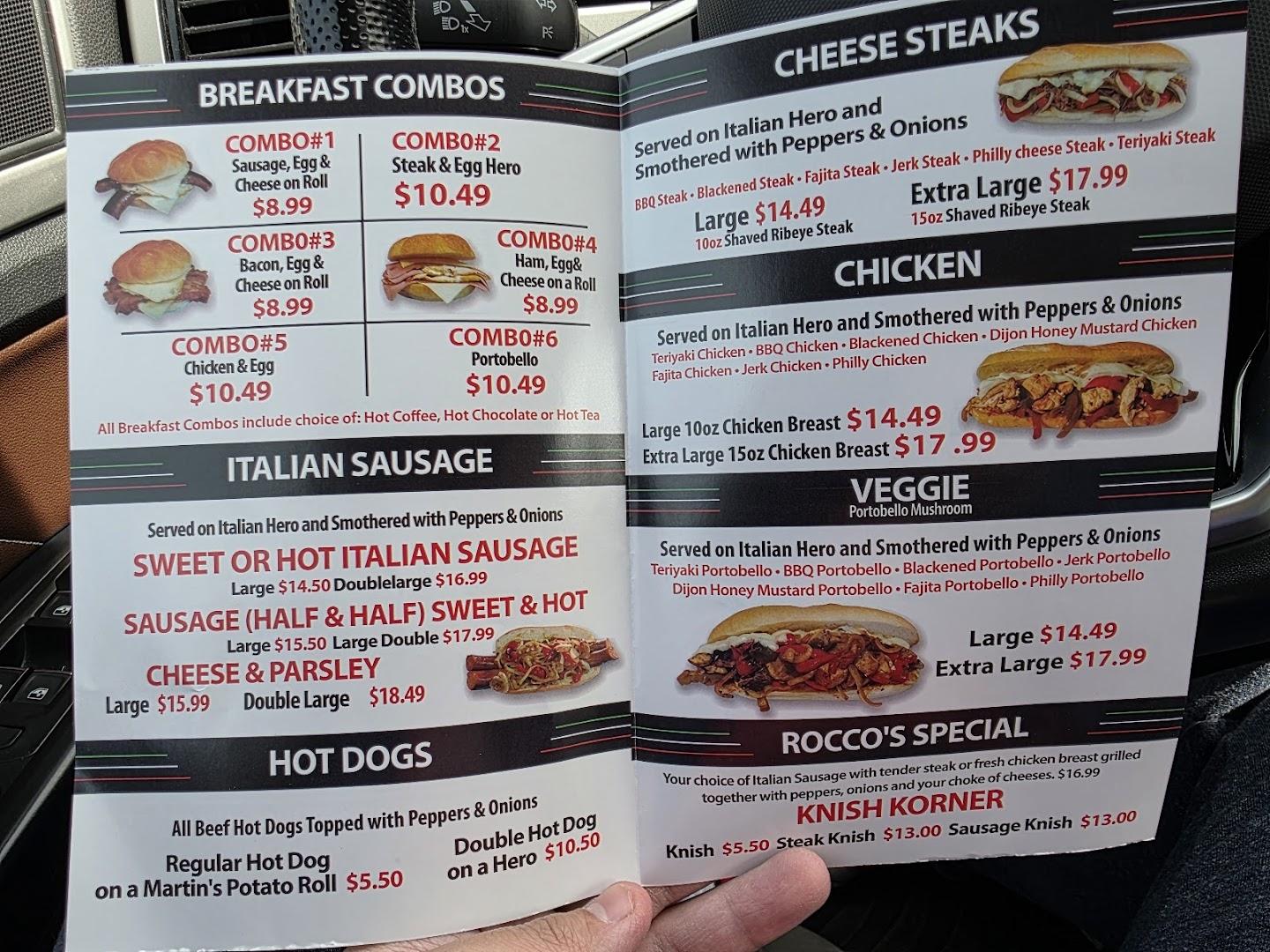 Rocco's Italian Sausages & Cheese Steaks